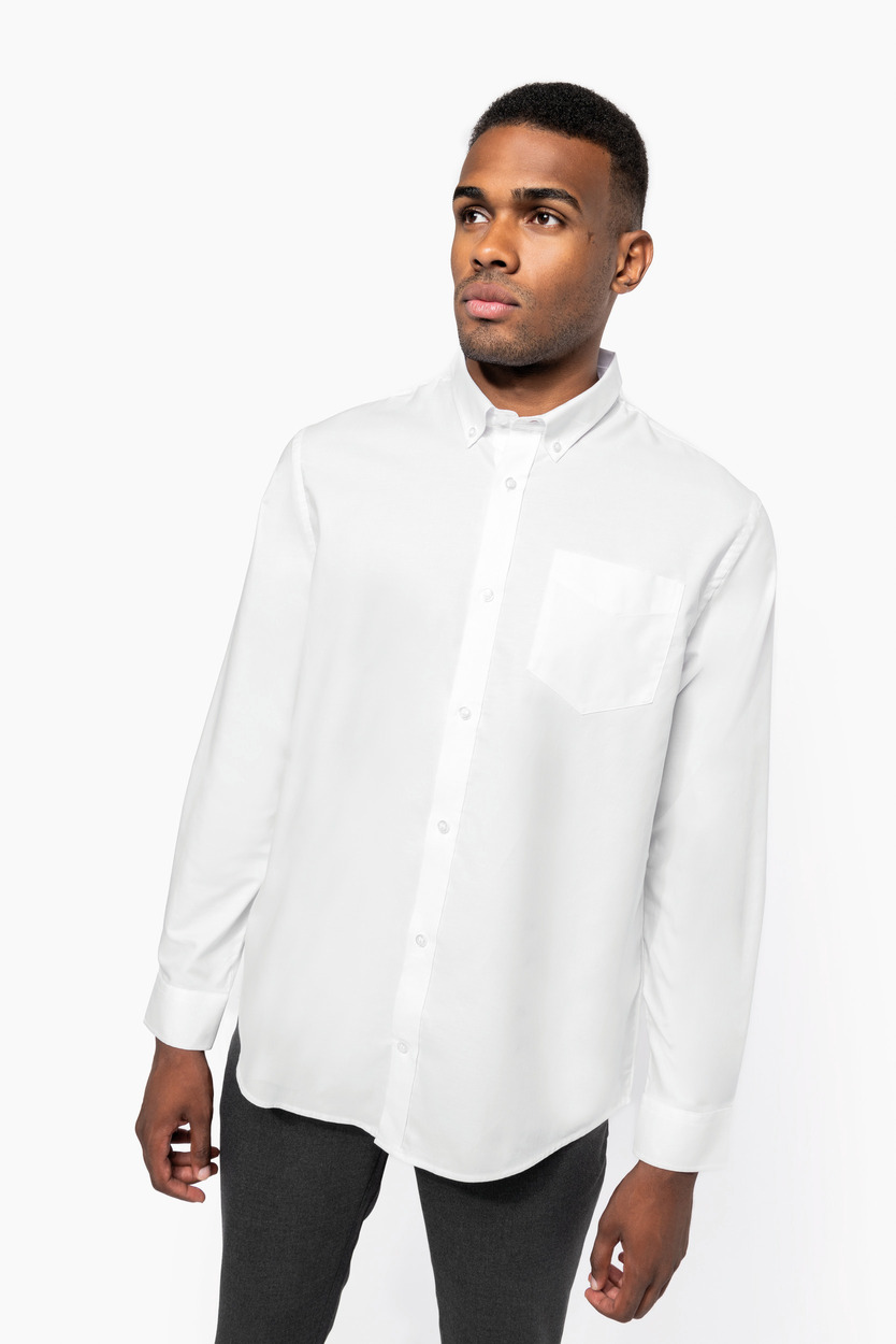 Kariban Men's long sleeve easy care oxford shirt [K533]