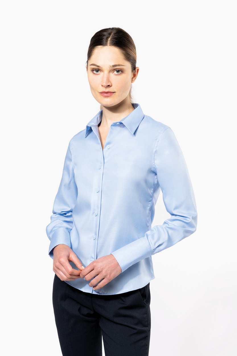 Kariban Ladies' long sleeve supreme non iron shirt [K538]
