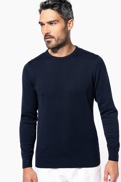 Kariban Heren pullover met ronde hals [K967]