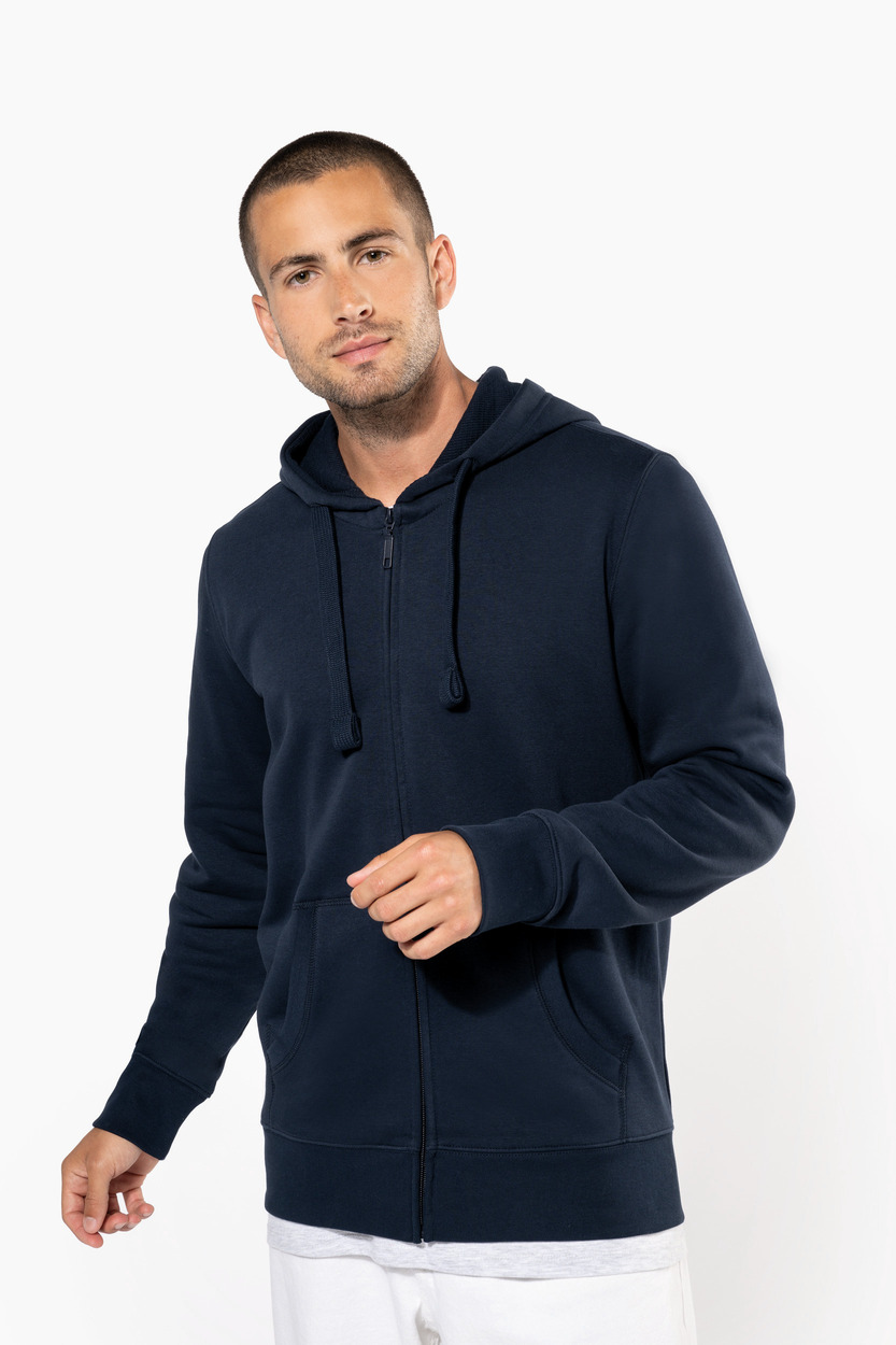 Kariban Hooded sweater met rits [K454]