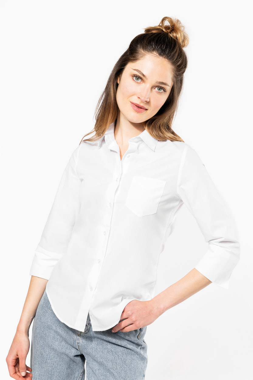 Kariban Ladies 3/4 sleeve shirt [K558]