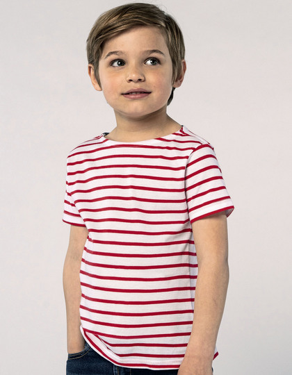 SOL'S Kids Round Neck Striped T-Shirt Miles [01400]