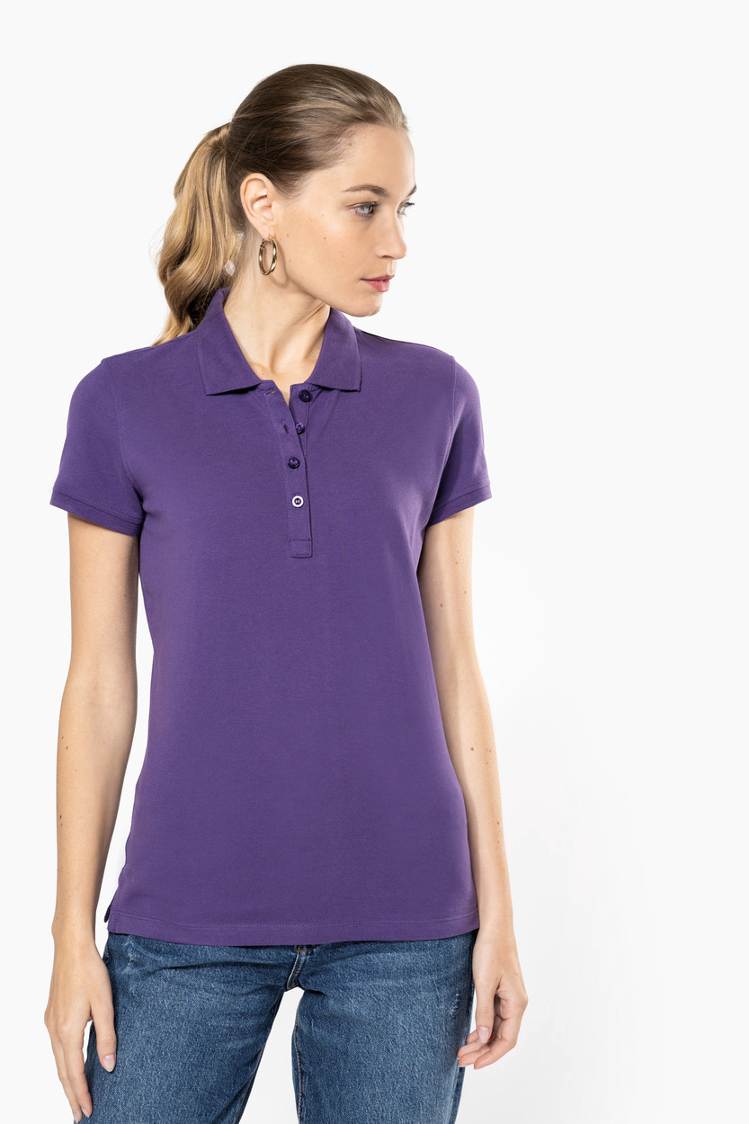 Kariban Ladies piqu&eacute; short sleeve polo shirt [K255]
