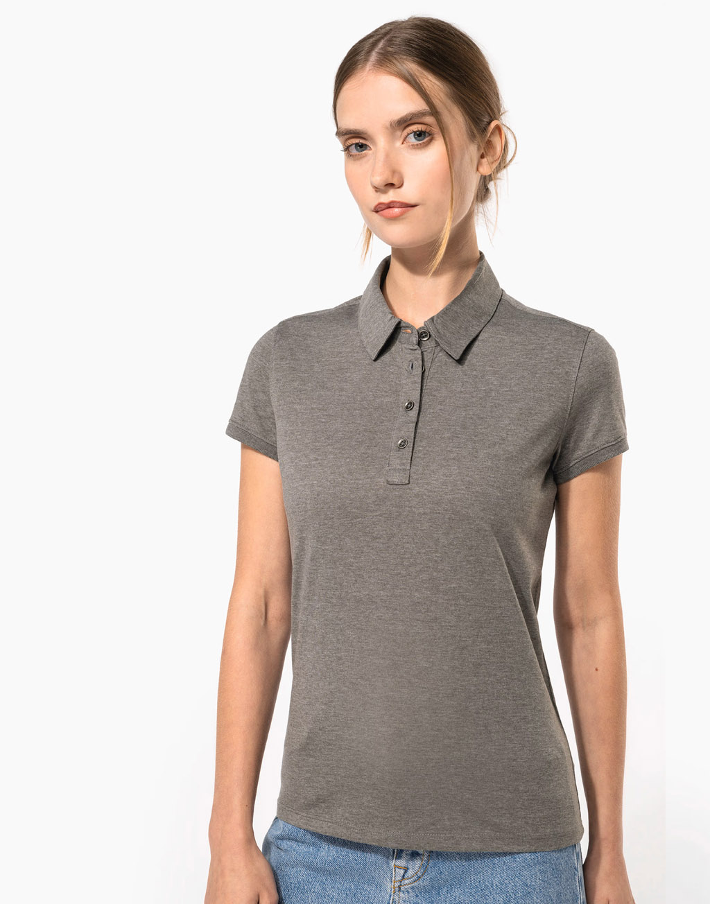 Kariban Ladies short sleeved jersey polo shirt [K263]