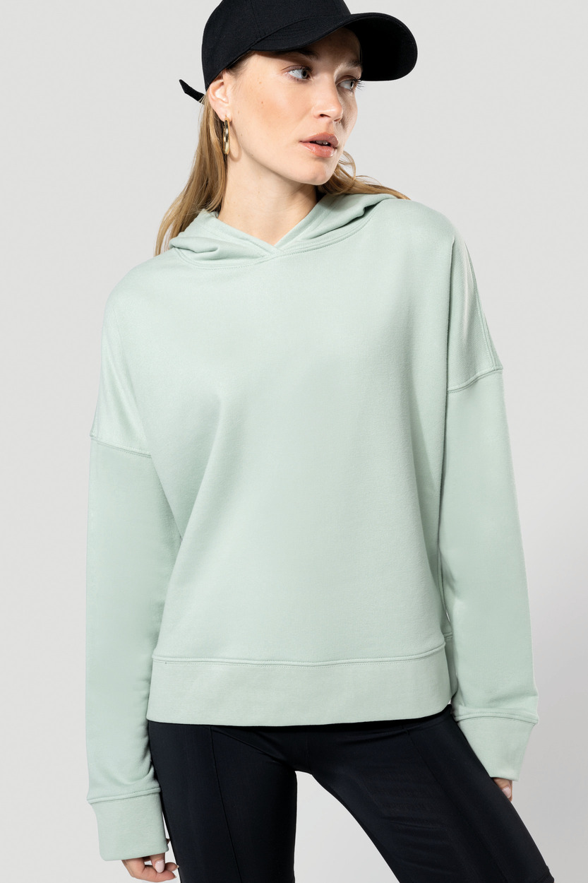 Kariban Ladies organic lounge hoodie [K494]