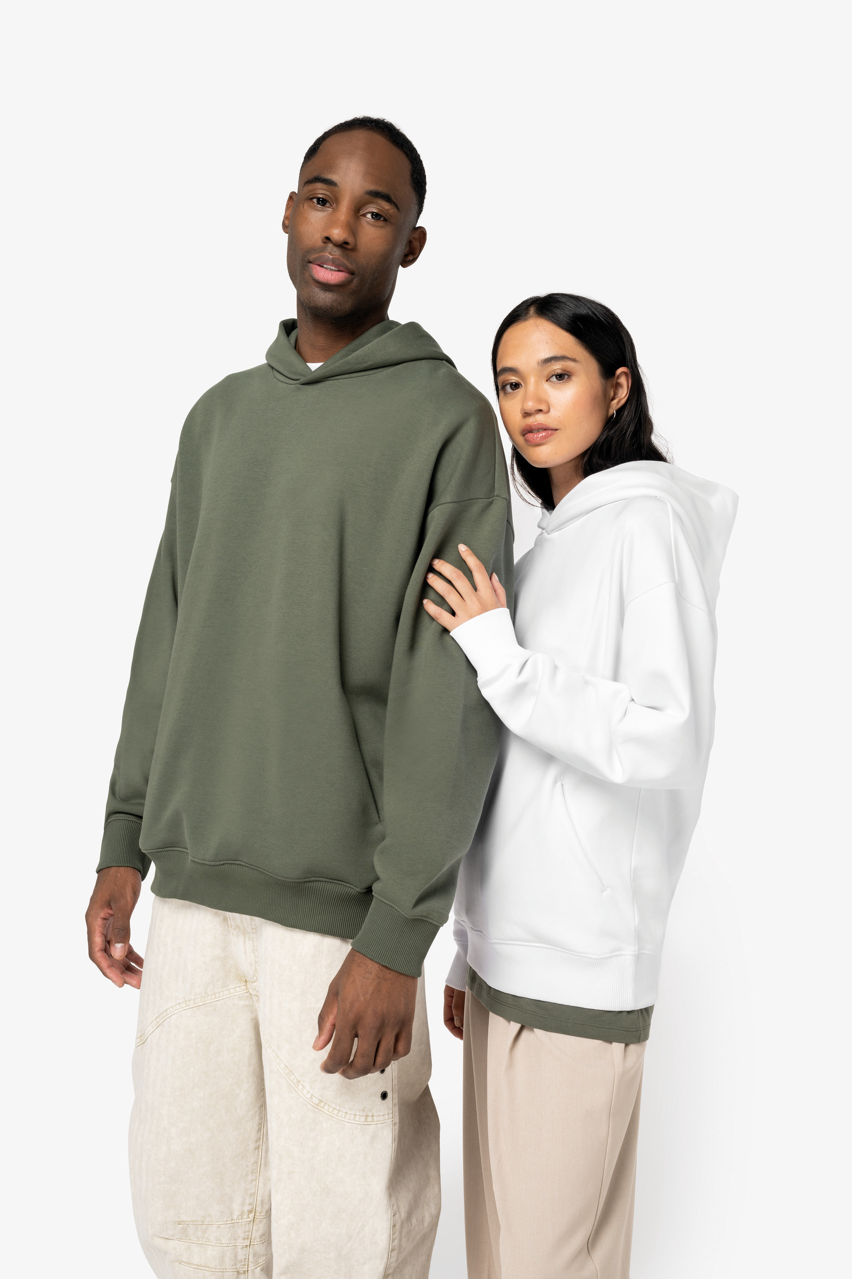 Native Spirit Unisex oversized hooded sweatshirt - 300gsm [NS408]