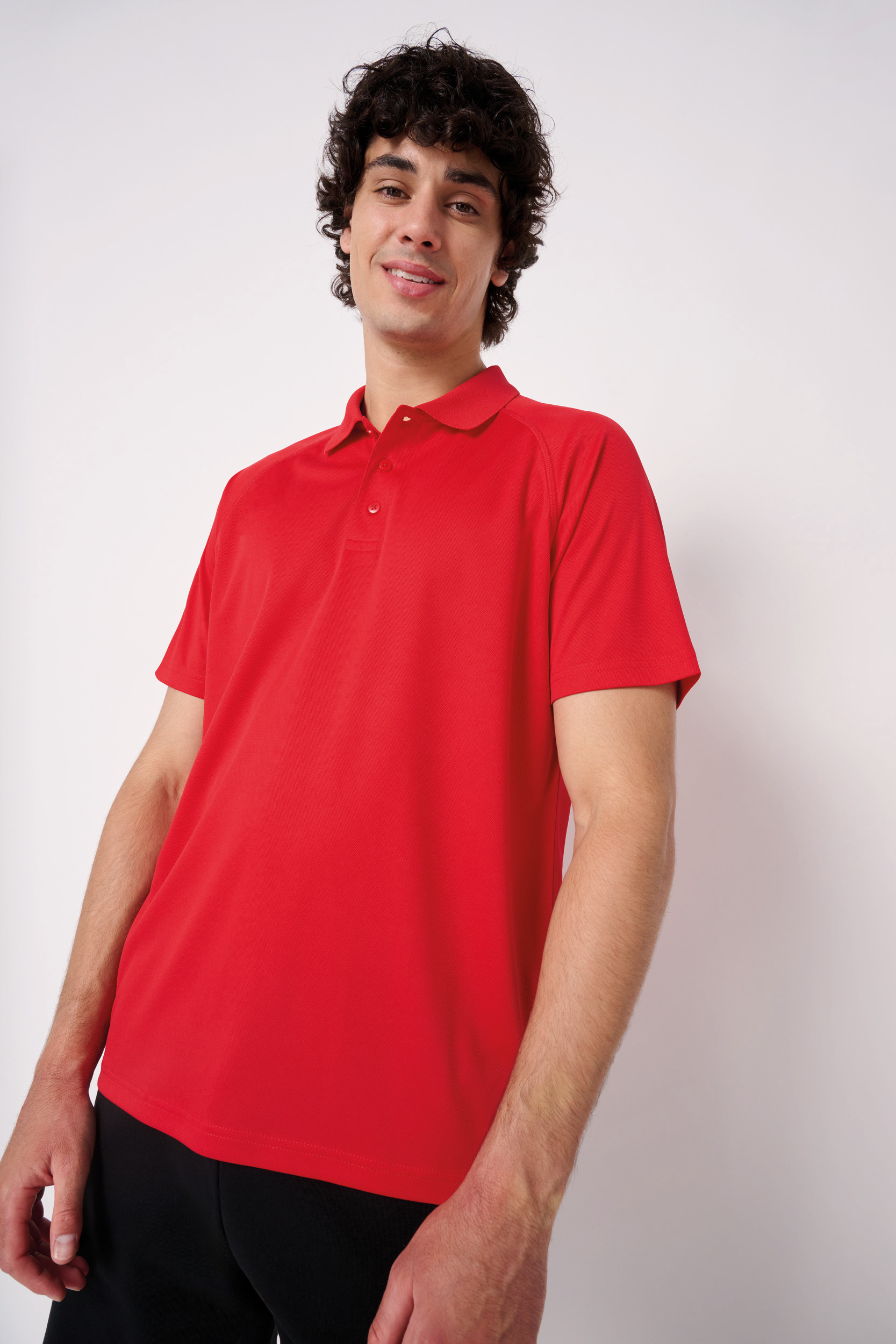 Ideal Basic Brand Mens basic polyester polo shirt [IB200]