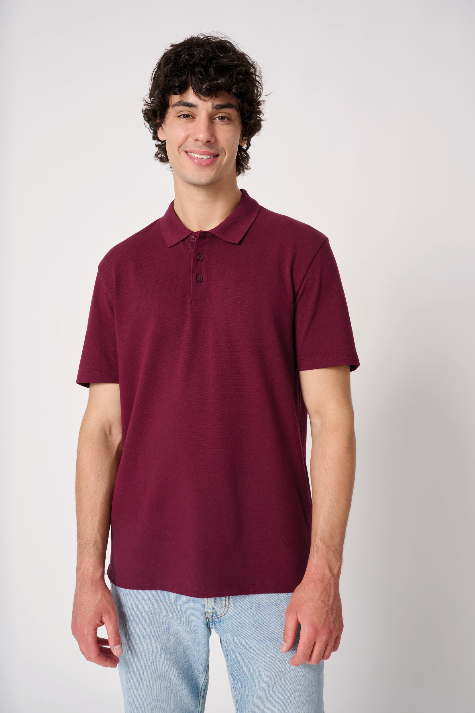 Ideal Basic Brand Mens heavy pique polo shirt [IB220]