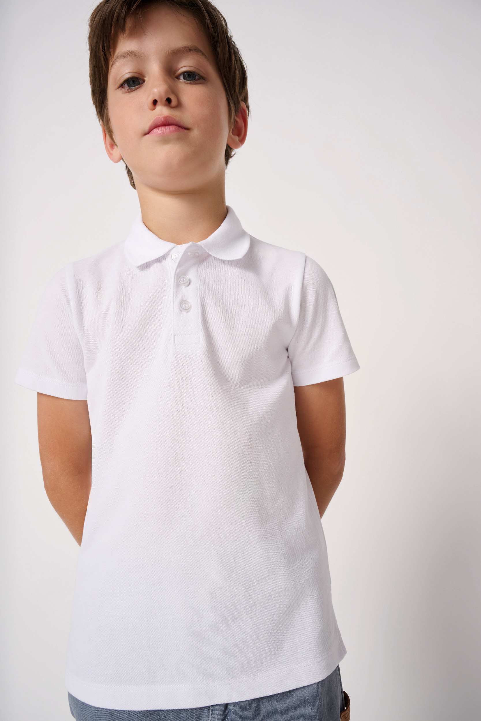 Ideal Basic Brand Kids pique polo shirt [IB297]