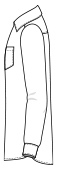 Linkermouw